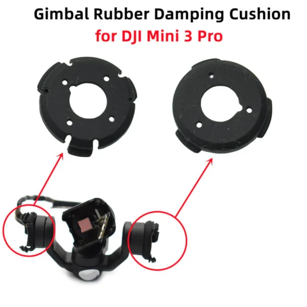 DJI Mini 3/3 Pro Gimbal Shock Absorption Dampers - Image 2