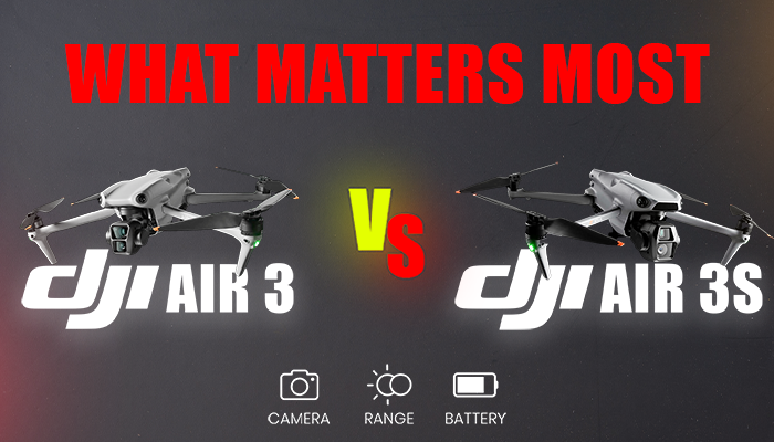 DJI Air 3 vs Air 3S